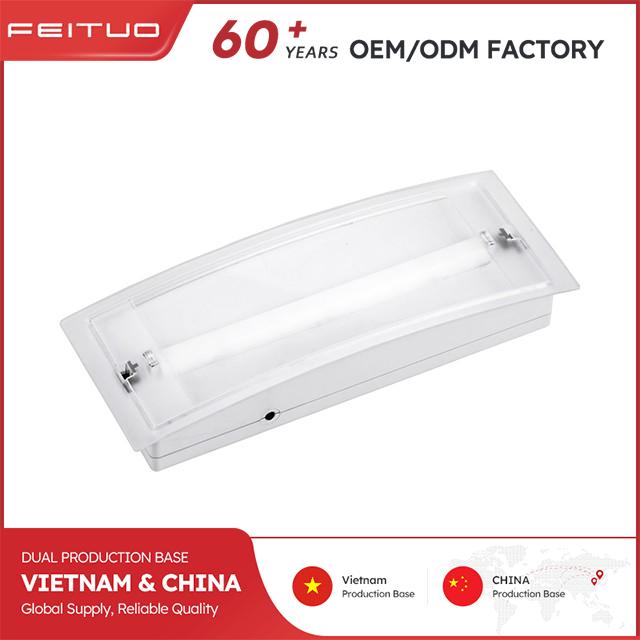 LED Emergency Light with ABS Base and PC Cover