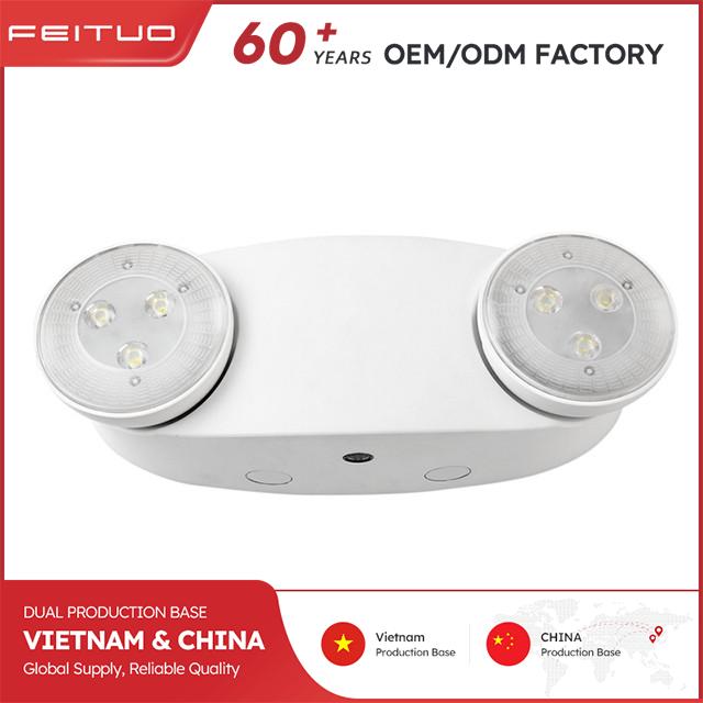 What are two types of emergency lighting