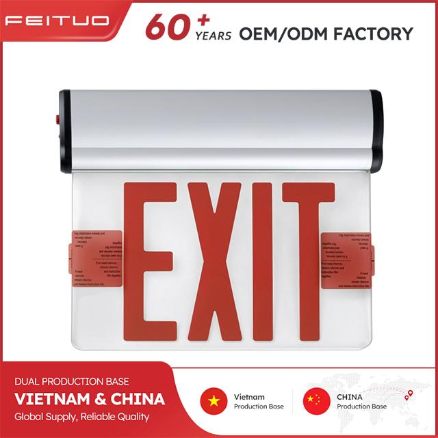 img of High-Visibility LED Exit Sign with Emergency Function