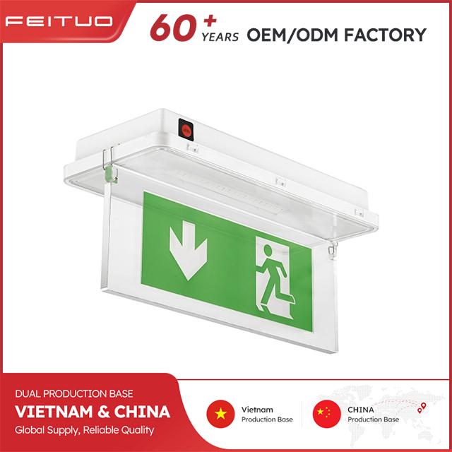 Ultra Slim Recessed Emergency Light 80lm IP65