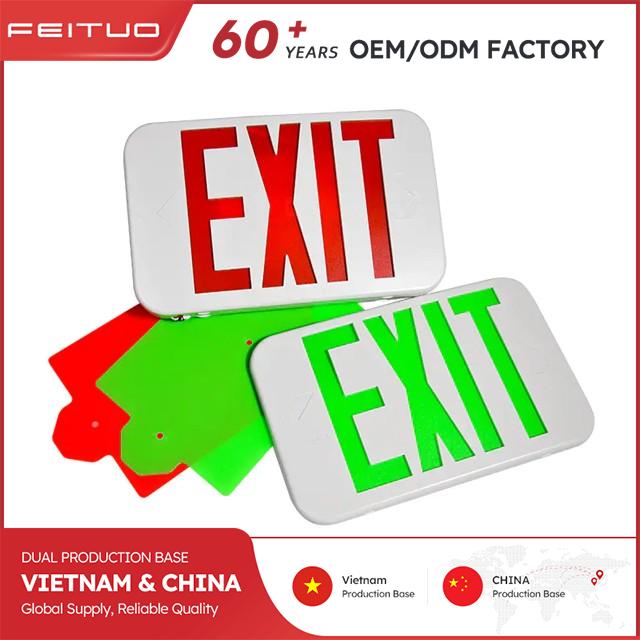 5PCS Powerful Green LED lights EXIT SIGN