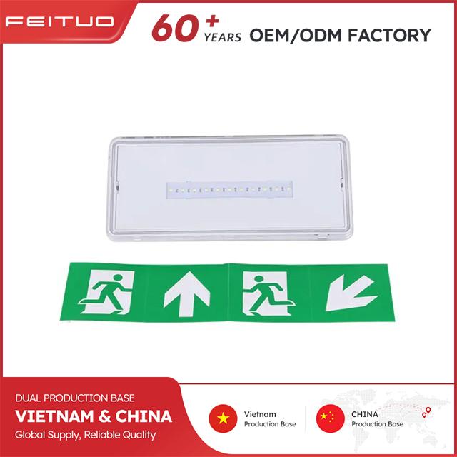 Ultra Slim Recessed Emergency Light 80lm IP65