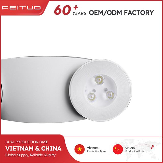 UL 94V-0 Flame-Retardant LED Emergency Light with 650+ lumens