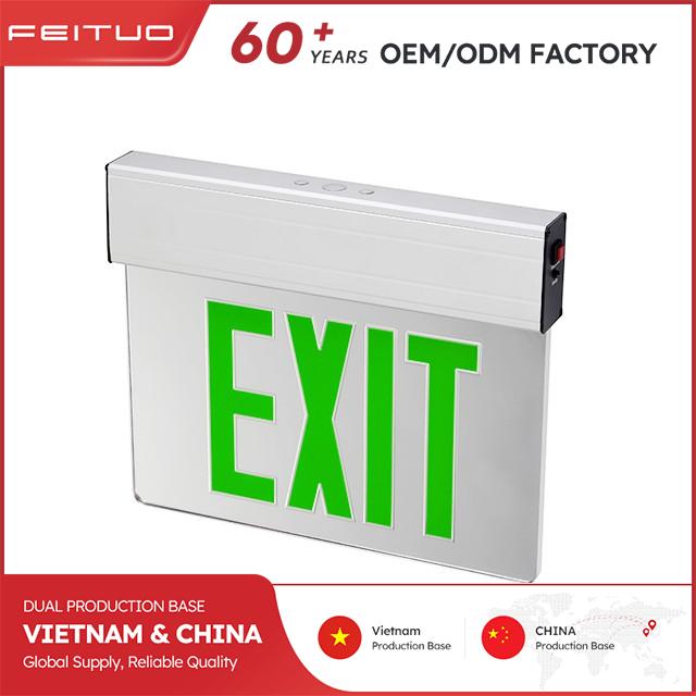img of Versatile LED Emergency Exit Sign with Single/Double Face Option