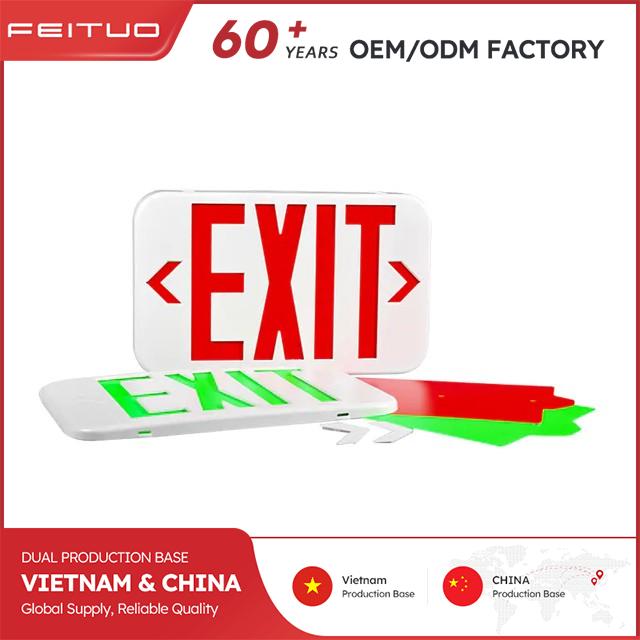 5PCS Powerful Green LED lights EXIT SIGN