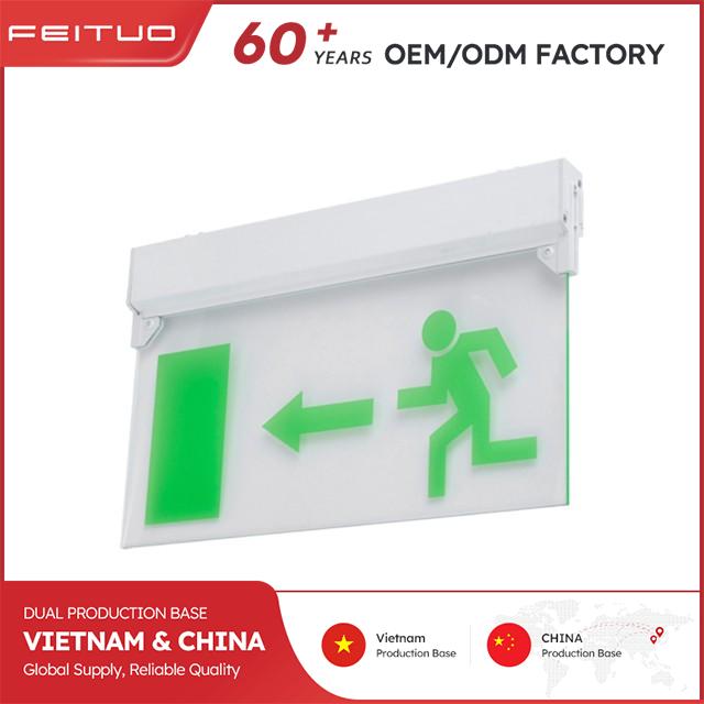5PCS Powerful Green LED lights EXIT SIGN