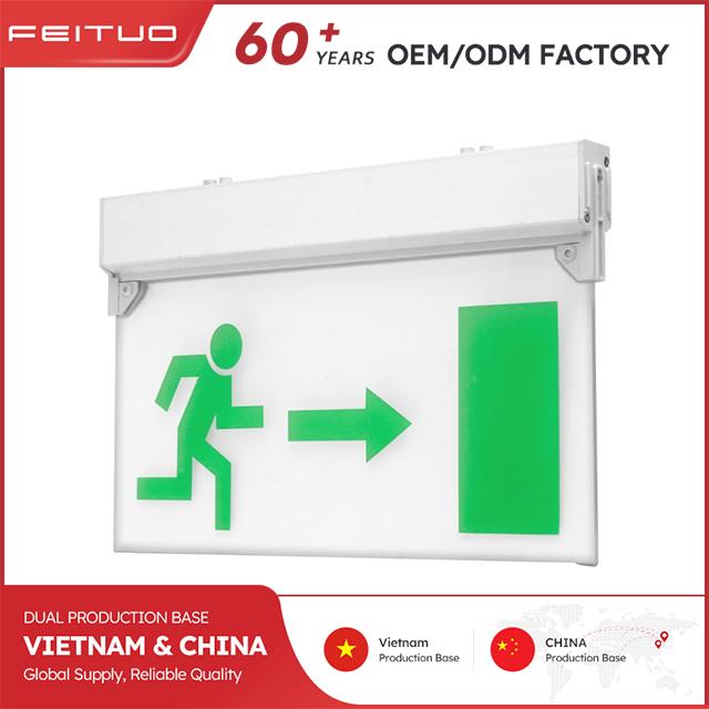 5PCS Powerful Green LED lights EXIT SIGN