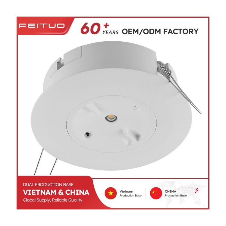Brand New Plastic Housing LED Emergency Down Light