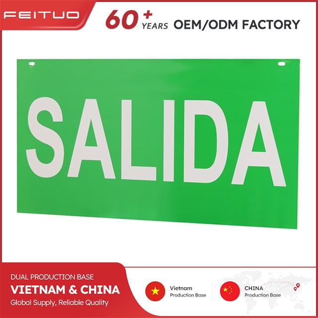 SALIDA Sign Acrylic Panel