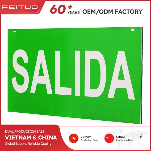 SALIDA Sign Acrylic Panel