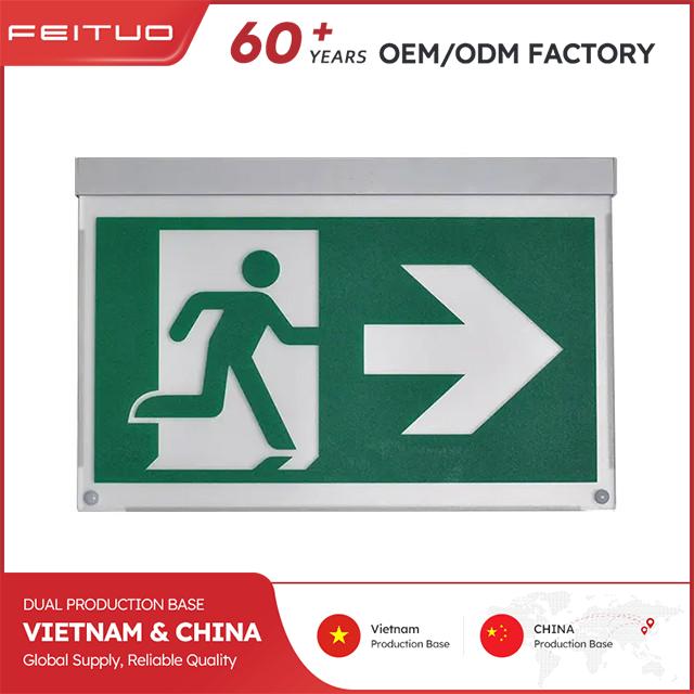 img of Aluminium Wall Mounted Single Face Exit Signs