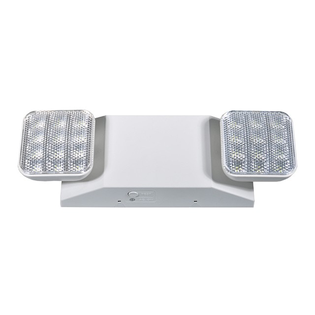 UL 94V-0 Twin Head LED Emergency Light